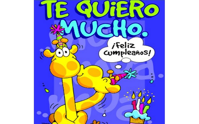 Te quiero mucho!!! Feliz Cumple!!! :)