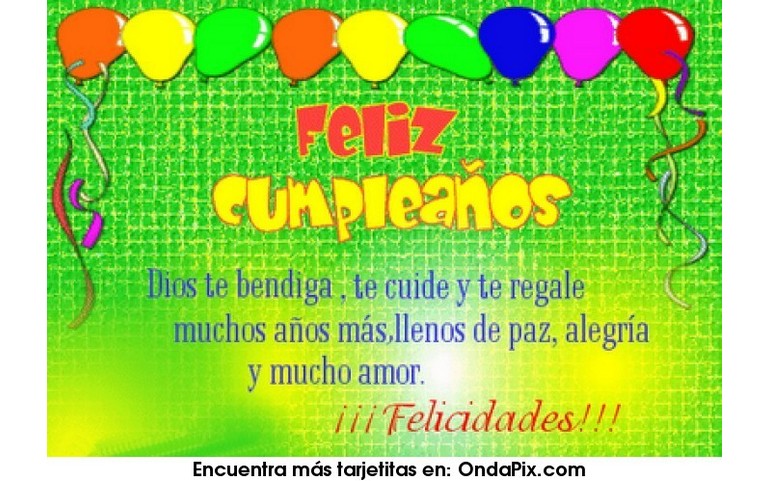 Feliz Cumple! :)