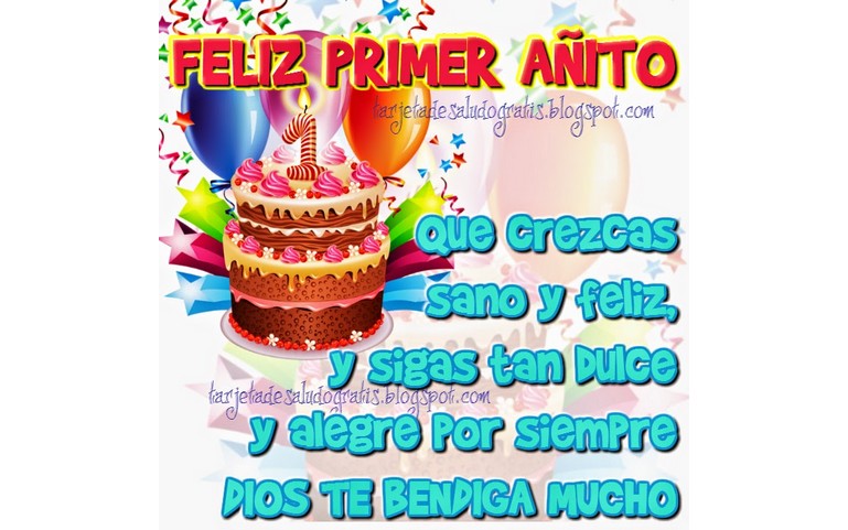 Feliz primer añito!!! :)