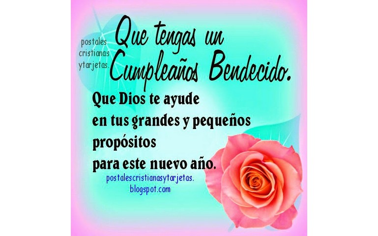 Que tengas un cumpleaños bendecido