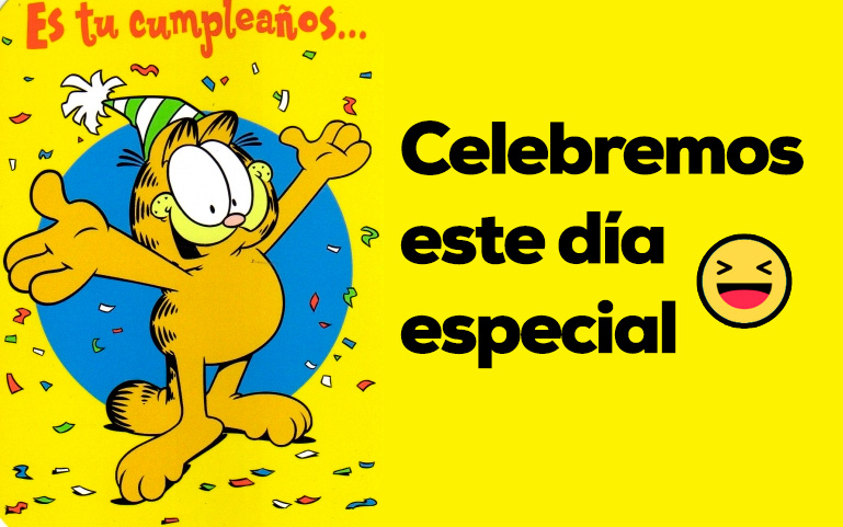 Celebremos tu cumpleaños!