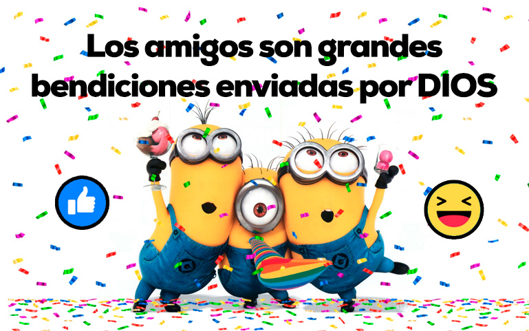 Los amigos son grandes bendiciones enviadas por DIOS