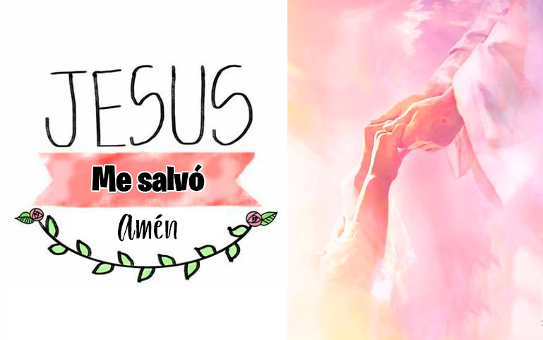 Jesús me salvó. ¡Amén!