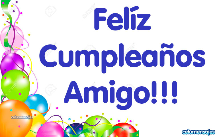 Feliz Cumpleaños Amigo!!!