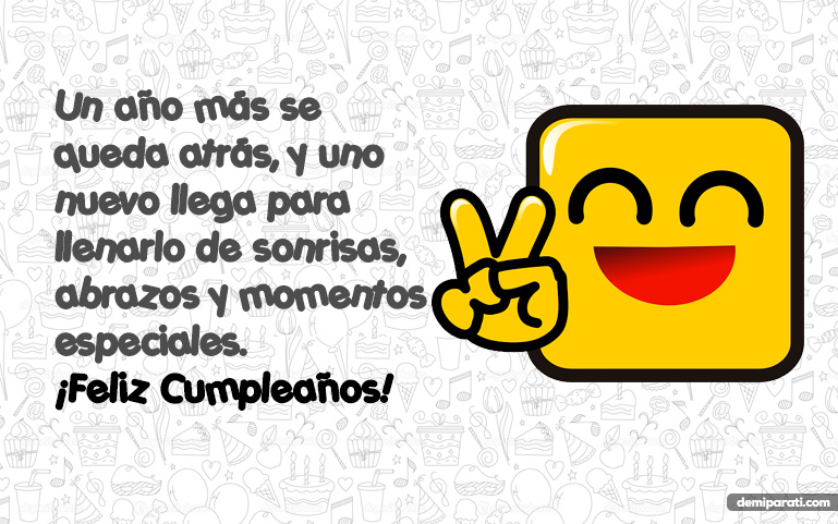 Un año más se queda atrás, y uno nuevo llega para llenarlo de sonrisas, abrazos y momentos especiales. ¡Feliz Cumpleaños!.