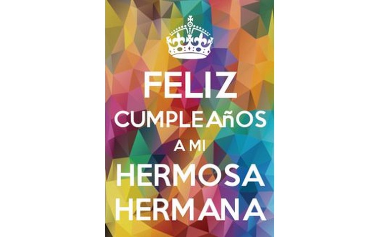 A mi hermosa hermana!!! :)