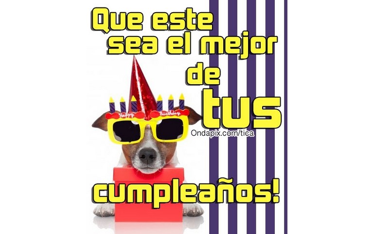 Que este sea el mejor de tus cumpleaños!!! :D