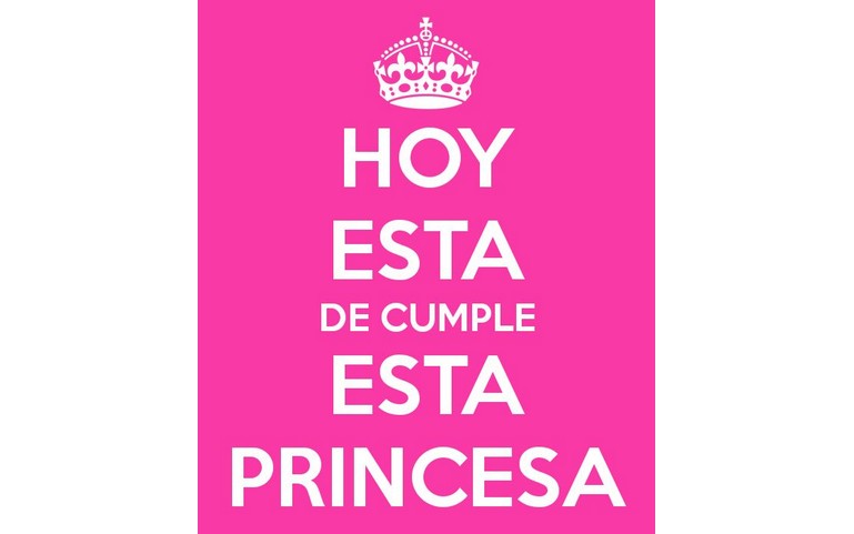 Hoy est´pa de cumple esta princesa!!! :D