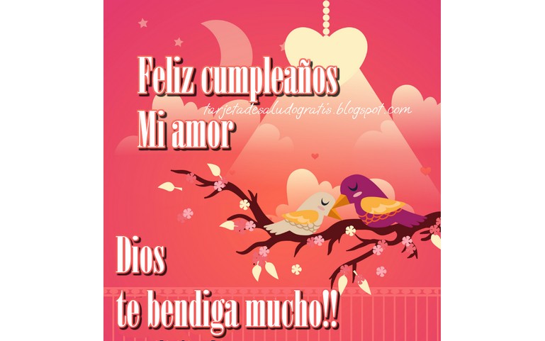 Feliz Cumpleaños mi amor!!! :D