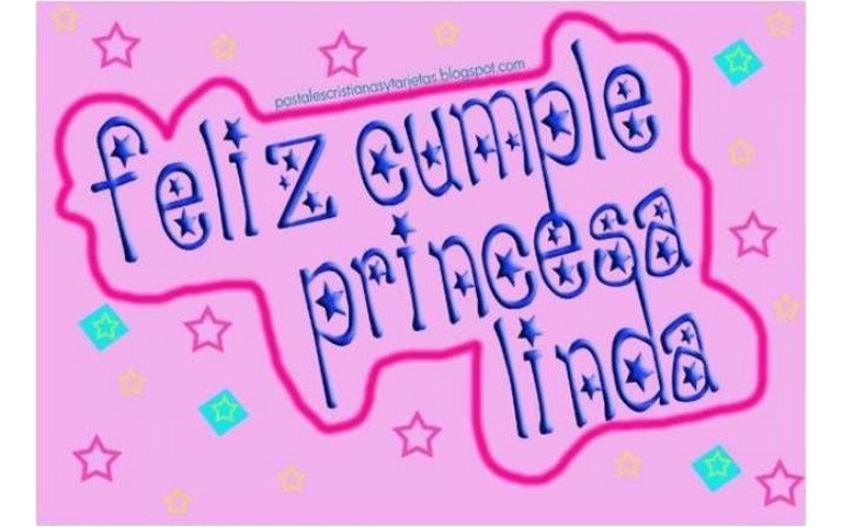 Feliz Cumple princesa linda