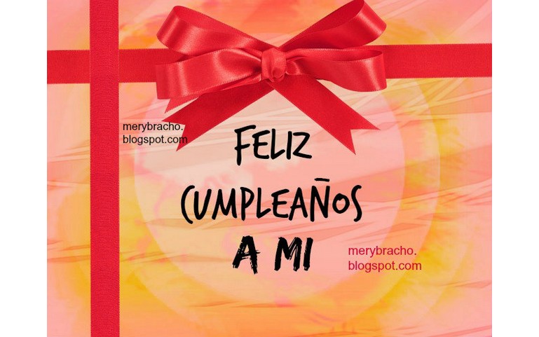 Feliz Cumpleaños a Mi