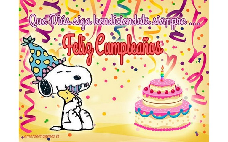Que DIOS siga bendiciéndote siempre. Feliz Cumpleaños