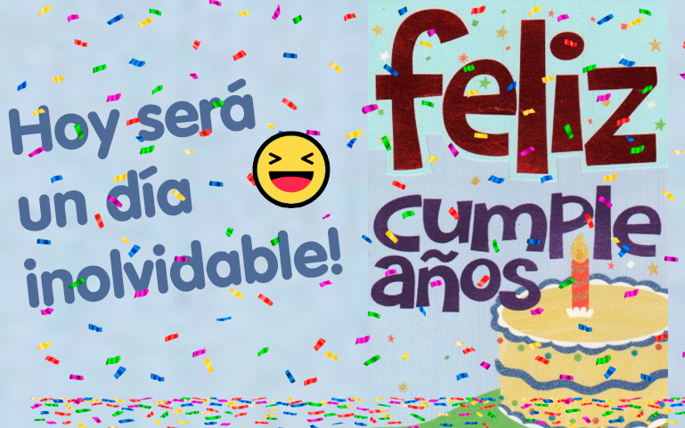 Hoy será un día inolvidable!