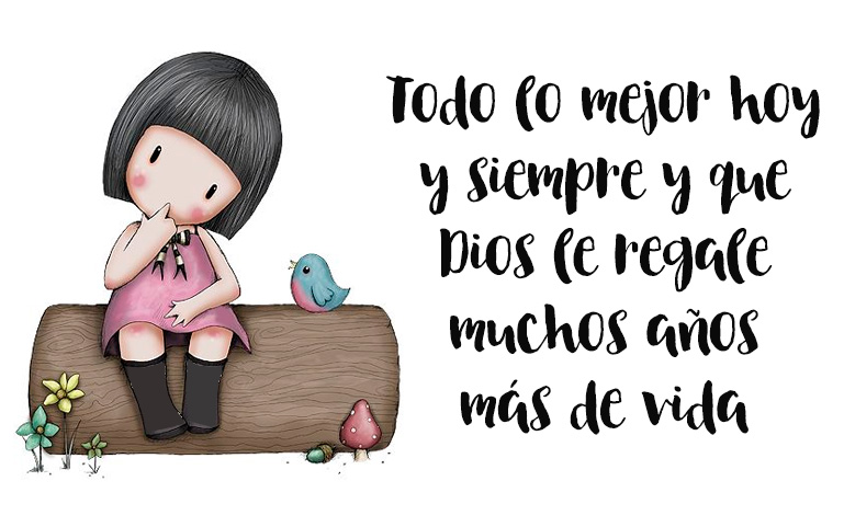 Todo lo mejor hoy y siempre y que Dios le regale muchos añosmás de vida