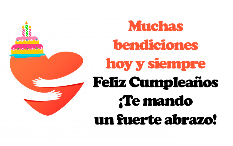 Muchas bendiciones hoy y siempre, feliz cumpleaños te mando un fuerte abrazo!