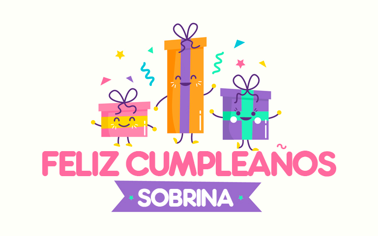 Feliz cumpleaños sobrina Dios te bendiga