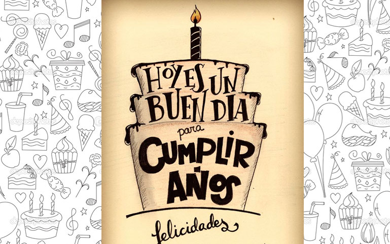 Hoy es un buen día para cumplir años. Felicidades!