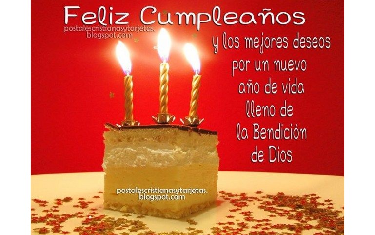 Feliz Cumple y los mejores deseos… :)