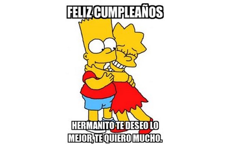 Feliz cumple hermanito querido