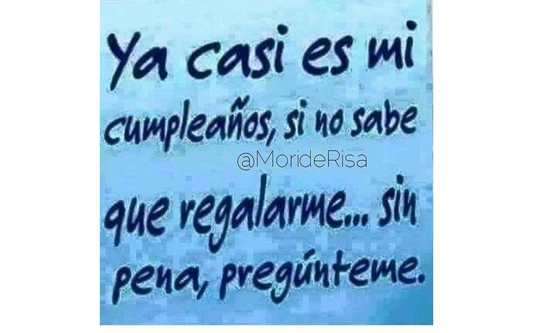 Ya casi es mi cumpleaños… :D :D :D