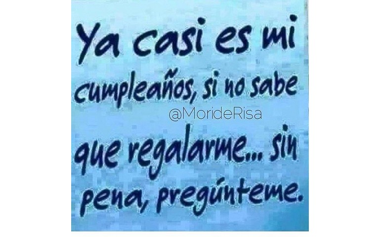 Ya casi es mi cumpleaños… :D :D :D