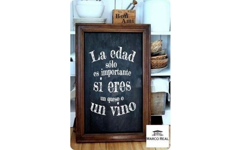 La edad solo es importante si eres un queso o un vino