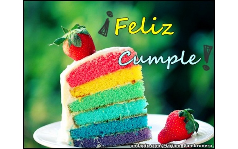 Felicidades en tu cumple!!! :)