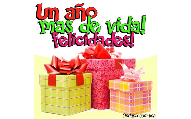 Un año mas de vida!!! Felicidades!!! :D