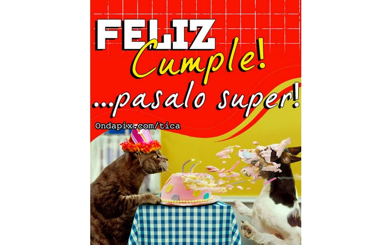 Felíz Cumple! Pásalo super!!! :D