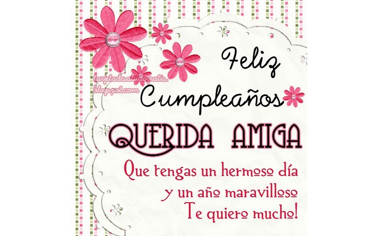 Feliz Cumpleaños Amiga!!!