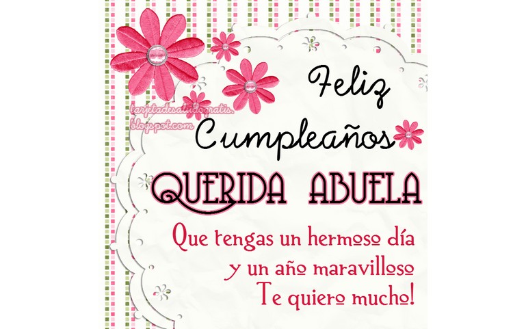 Querida Abuela!!! :)