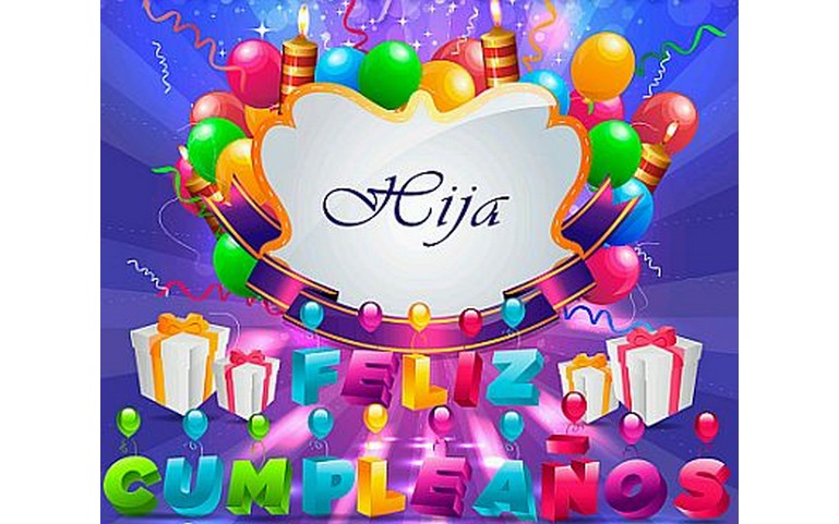 Hija! Feliz Cumpleaños!