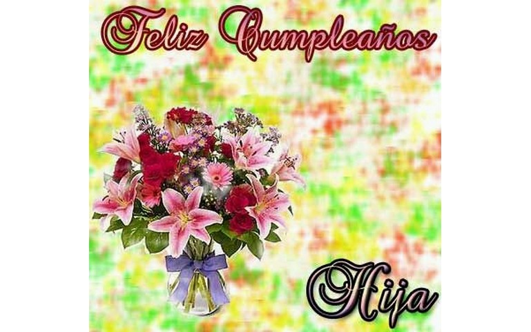 Feliz Cumpleaños Hija