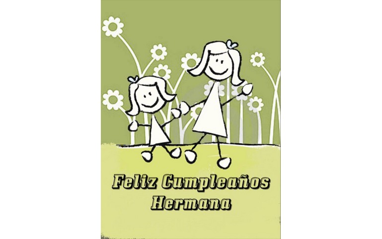 Feliz Cumpleaños Hermana