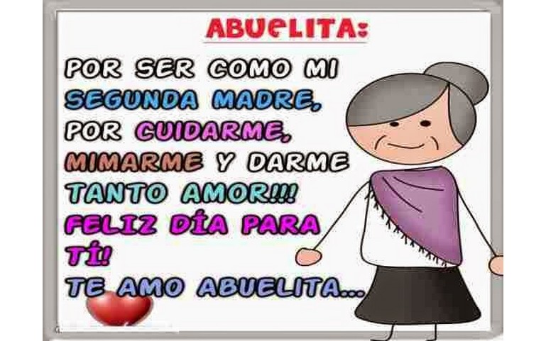 Te amo Abuelita