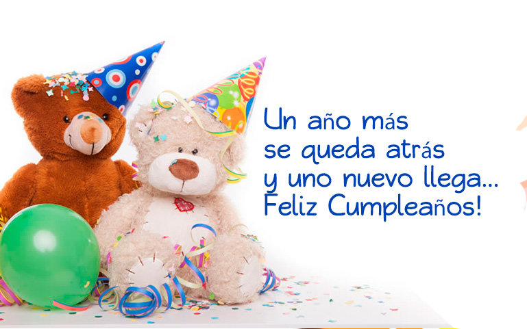 Un año más se queda atrás y uno nuevo llega... Feliz Cumpleaños!