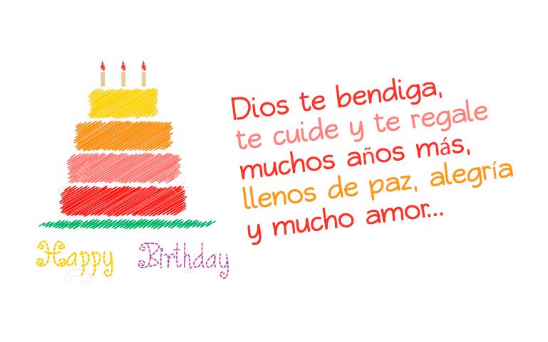 Dios te bendiga, te cuide y te regale muchos años más, llenos de paz, alegría y mucho amor