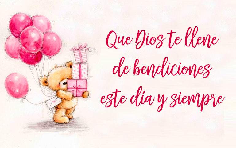 Que Dios te llene de bendiciones este día y siempre!