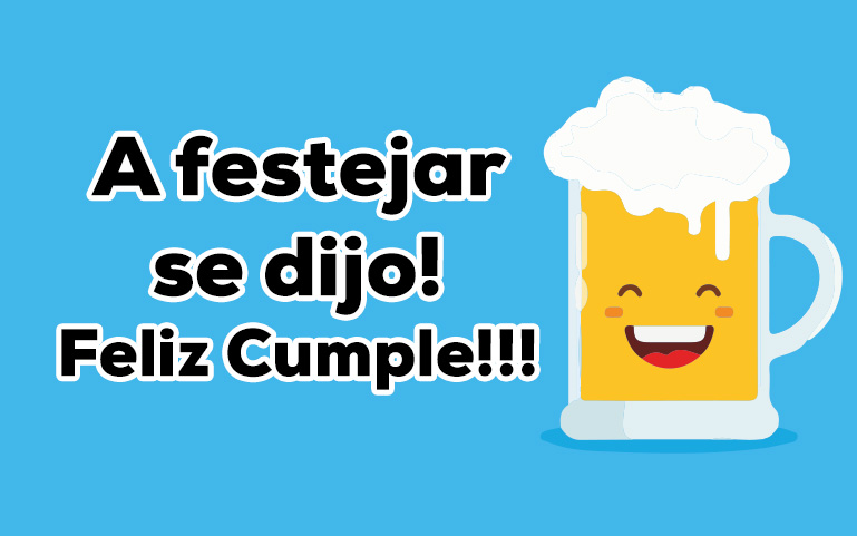 A festejar se ha dicho! Feliz Cumple!!!