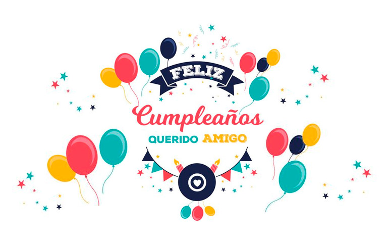 Feliz Cumpleaños querido amigo.