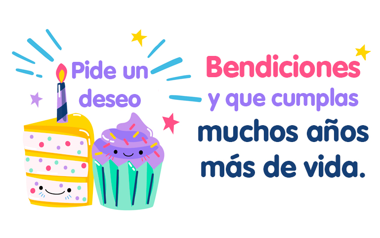 Bendiciones y que cumplas muchos años más de vida