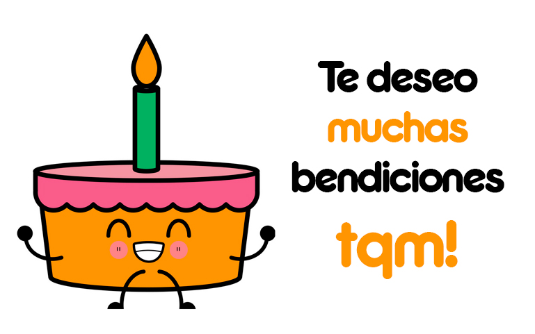 Te deseo muchas bendiciones tqm!