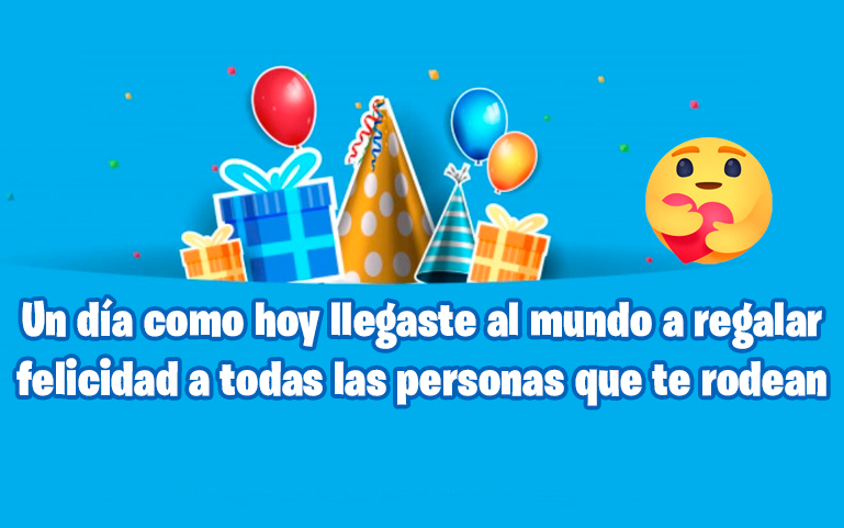 Un día como hoy llegaste al mundo a regalar felicidad a todas las personas que te rodean